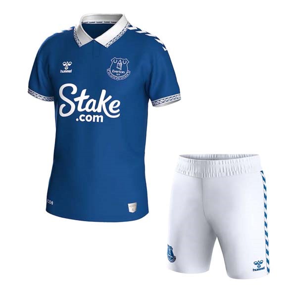 Camiseta Everton Replica Primera Ropa Niño 2023/24